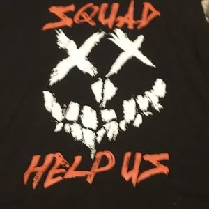 HotTopic suicide squad shirt